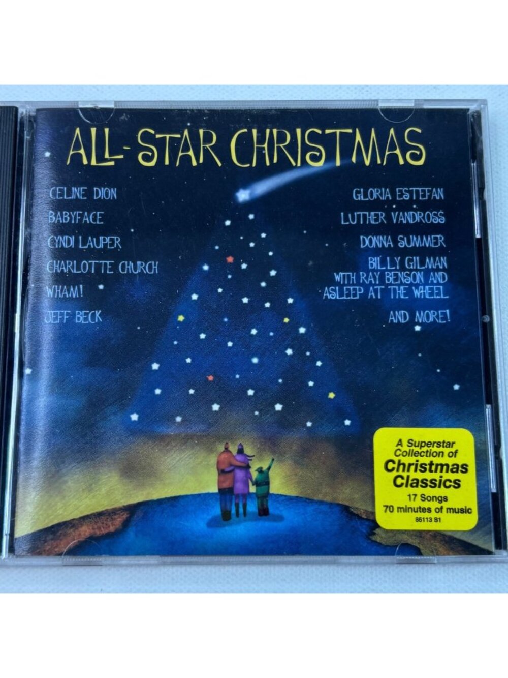 All-Star Christmas Various Artists 2000 Epic Records CD Featuring 17 Tracks